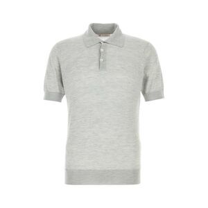 BRUNELLO CUCINELLI Men's Fine-Knit Crewneck Sweater Men GREY Sweaters &
